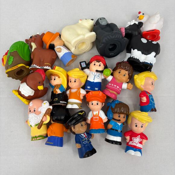 Fisher Price Little People Lot 19 Figures Zoo Farm Animals Mixed Replacements - Picture 6 of 12